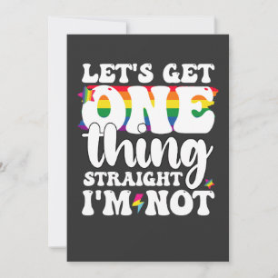 LGBTプライドゲイはImをストレートに取得しない 招待状
