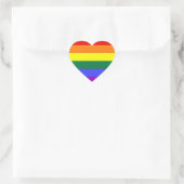 LGBTプライドシール(ハート) ハートシール (バッグ)