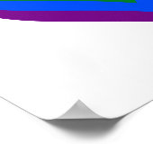 LGBTプライドハートポスター ポスター (角)