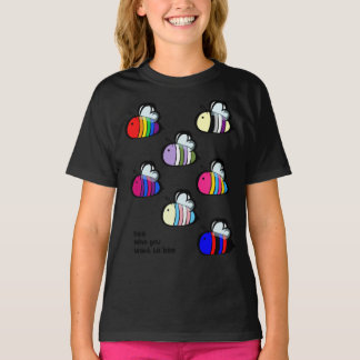 LGBTプライドビー半袖Tシャツ Tシャツ