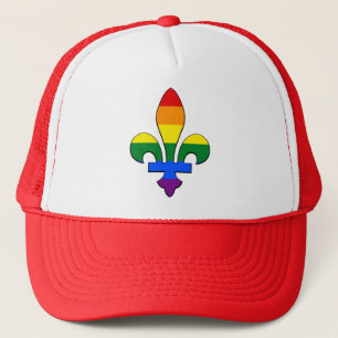 LGBTプライドフルーアデリス帽 キャップ