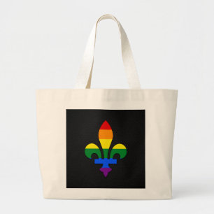 LGBTプライドフルーアデリス ラージトートバッグ
