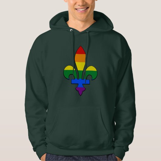 LGBTプライドフルーアデリスSweatshirt パーカ (正面)