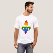 LGBTプライドフルーアデリスTシャツ Tシャツ (正面フル)