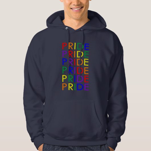 LGBTプライドプライドプライド パーカ (正面)
