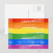LGBTプライドペイント ポストカード (正面/裏面)