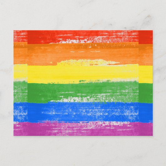 LGBTプライドペイント ポストカード (正面)