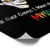 LGBTプライドレインボービーマイズレトロヴィンテージ ポスター (角)