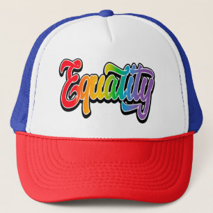 LGBTプライドレインボー国旗の平等 キャップ