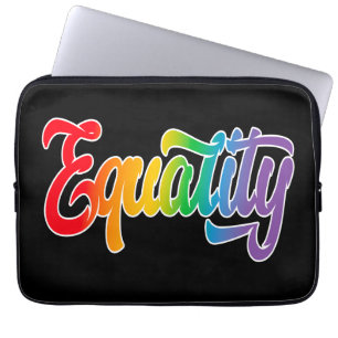 LGBTプライドレインボー国旗の平等 ラップトップスリーブ