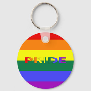 LGBTプライドレインボー国旗 キーホルダー