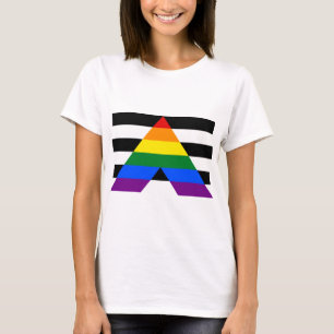 LGBTプライドレインボー誇りを持ったリー Tシャツ