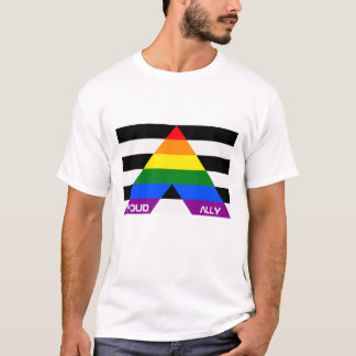 LGBTプライドレインボー誇りを持ったリー Tシャツ
