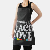 LGBTプライド先生私が愛することを約束す教えるゲイ エプロン (インサイチュ)