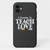 LGBTプライド先生私が愛することを約束す教えるゲイ Case-Mate iPhoneケース (裏面)