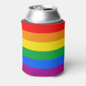 LGBTプライド国旗 缶クーラー (缶裏面)