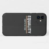 LGBTプライド平等は誰もゲイレズビアンを傷つける Case-Mate iPhoneケース (裏面(横))