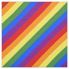 LGBTプライド斜めレインボーストライプパターン ファブリック