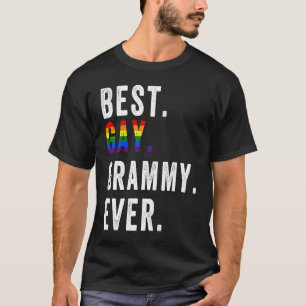 Lgbtプライド最高のゲイグラミー Tシャツ