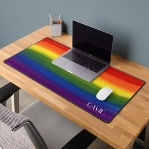 LGBTプライド月ゲイレズビアンバイセクシュアルトランスジェンダー デスクマット