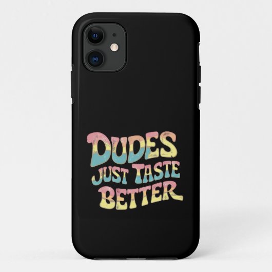 LGBTプライド月間お祝い デュードはLGBTQ+の味方 Case-Mate iPhoneケース (裏面)