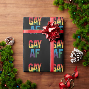 LGBTプライド月間ギフト レズビアン ゲイ クィア アライ ラッピングペーパー