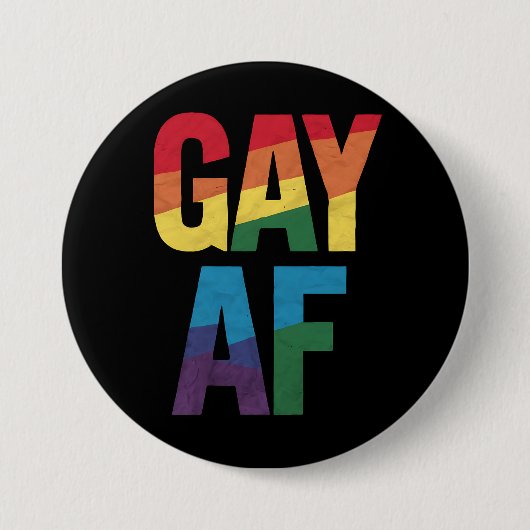 LGBTプライド月間ギフト レズビアン ゲイ クィア アライ 缶バッジ (正面)