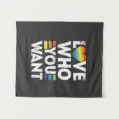LGBTプライド月 タペストリー (正面(横))
