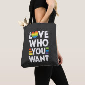 LGBTプライド月 トートバッグ (クローズアップ)