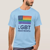 LGBTプライド月|個の統一された州 Tシャツ (正面)