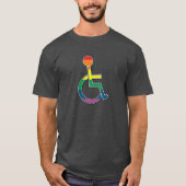 LGBTプライド無効シンボル Tシャツ (正面)