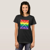 Lgbtプライド社会運動女性男性フリーマママハグ Tシャツ (正面フル)