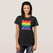 Lgbtプライド社会運動女性男性フリーマママハグ Tシャツ (正面フル)