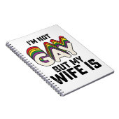 LGBTプライド私はゲイではなく妻である ノートブック (右側)