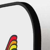 LGBTプライド私はゲイではなく妻である ピックルボールラケット (左詳細)