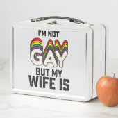 LGBTプライド私はゲイではなく妻である メタルランチボックス (インサイチュ)