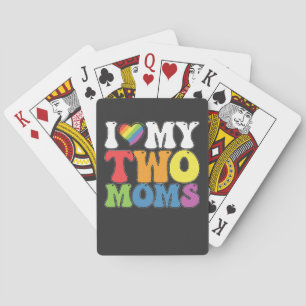 LGBTプライド私は私の2つのmomsゲイレズビアンサポートを愛する トランプ