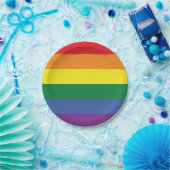 LGBTプライド紙プレート ペーパープレート (パーティー)