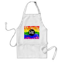 LGBTプライド絵を描生まれ旗