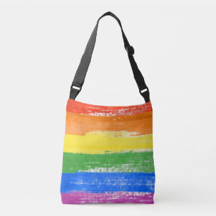 LGBTプライド絵を描 クロスボディバッグ