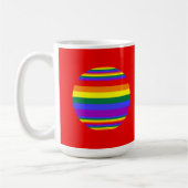 LGBTプライド色 コーヒーマグカップ (左)