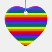 LGBTプライド色 セラミックオーナメント (裏面)