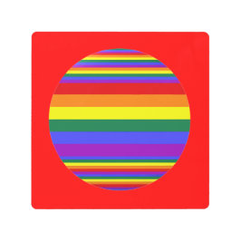 LGBTプライド色 メタルプリント