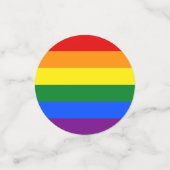 LGBTプライド虹 コンフェッティ (スモール正面)