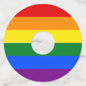 LGBTプライド虹 ワイングラスタグ (裏面)