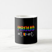 Lgbtプライド誇りを持ったママ コーヒーマグカップ (中央)