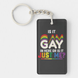 LGBTプライド ここはゲイが多い?それとも私だけ? キーホルダー