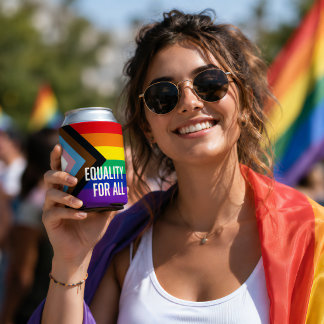 LGBTプライド - すべての人の平等 缶クーラー