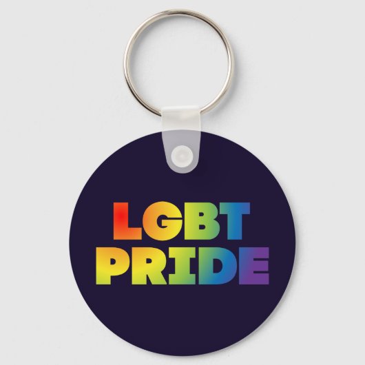 LGBTプライド キーホルダー (正面)