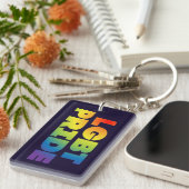 LGBTプライド キーホルダー (正面右)
